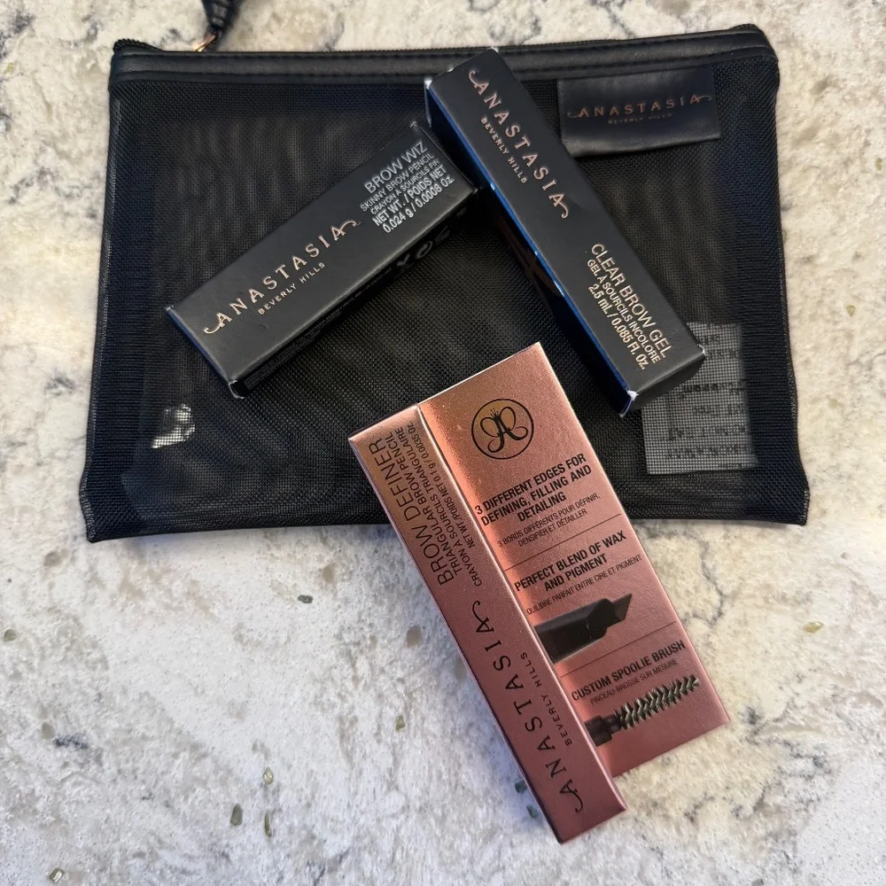 Bundle of Anastasia Beverly Hills eyebrow samples
